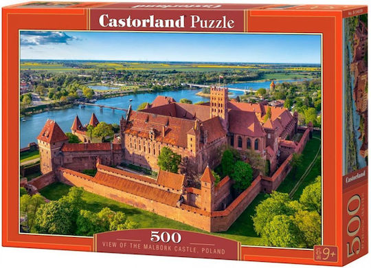 View Of The Malbork Castle, Poland Puzzle 2D 500 Pieces
