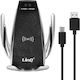 LinQ Car Mobile Mount 3.5-6.5 Inches with Adjustable Hooks Black