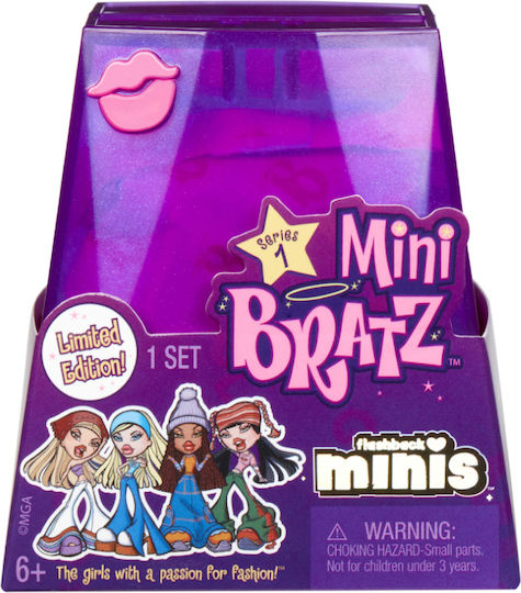 Bratz Mini-Puppe für Kinder ab 6 Jahren 10 cm (verschiedene Designs) 1 Stk 500841