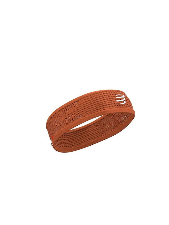 Compressport Thin Αθλητικό Περιμετώπιο Πορτοκαλί