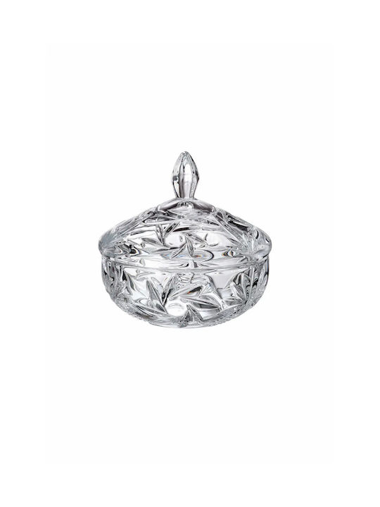 Novaker Crystal Sweet Jar Pinwheel with Lid