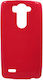 Κапак за замяна на батерията Червен за LG G3 Мини