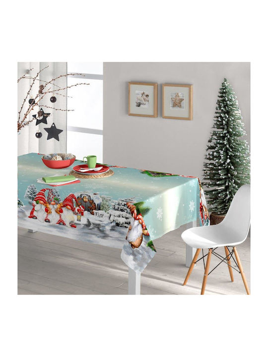 Christmas Table Runner Xmas Gnome Red