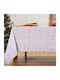Nef-Nef Homeware Weihnachtlich Tischtuch Stoff Weiß L140xB140cm.