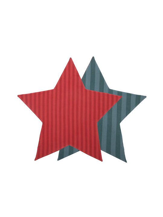 Nef-Nef Homeware Straight To Christmas Коледно Подложки за чинии Red/Green Д50xШ50см.