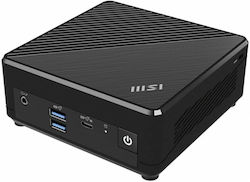 MSI Cubi N ADL-040XEU Mini PC (N-Serie N100/8GB DDR4/256GB SSD + 256GB /Kein Betriebssystem)