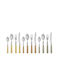 Espiel Cutlery Set Beige 12pcs