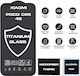 Titanium 0.25mm Full Glue Tempered Glass Μαύρο (Poco C65)