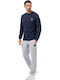 Langarmbluse Blue