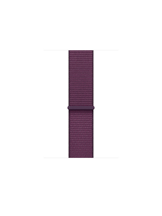 Apple Sport Loop 42mm Armband Stoff Plum (Apple Watch Serie 4, 5, 6, 7, SE)