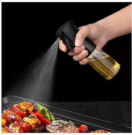 ACP Cutie de ulei Seturi de dozatoare pentru ulei și oțet Sticlă 210ml Negru