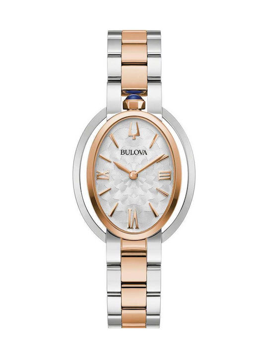 Bulova Damen Uhr mit Rose Gold Metallarmband