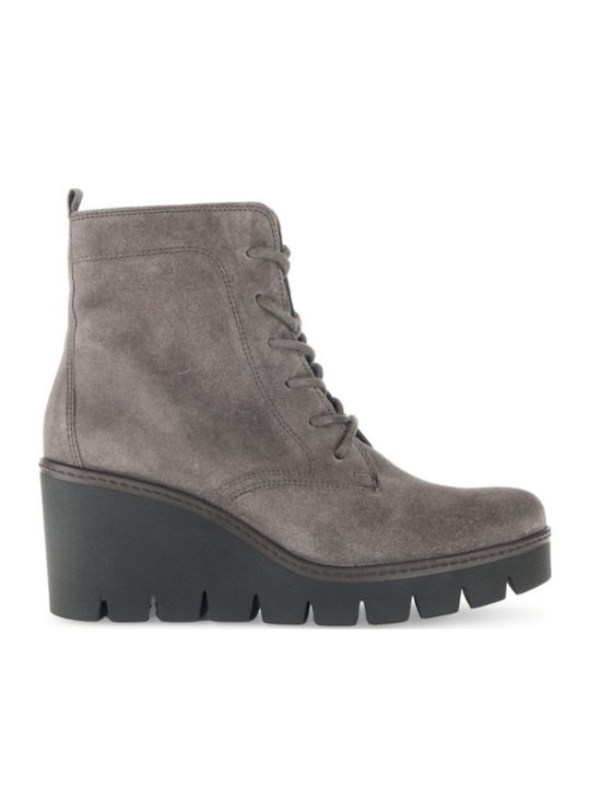 Gabor Leder Stiefeletten Damen Braun