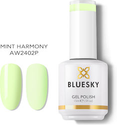 Bluesky Хибриден Лак за Нокти Mint Harmony Aw24...