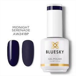 Bluesky Хибриден Лак за Нокти Midnight Serenade...