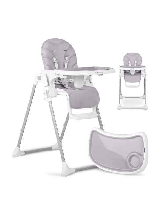 Ricokids Tulo Klappbarer Flieder Baby Hochstuhl
