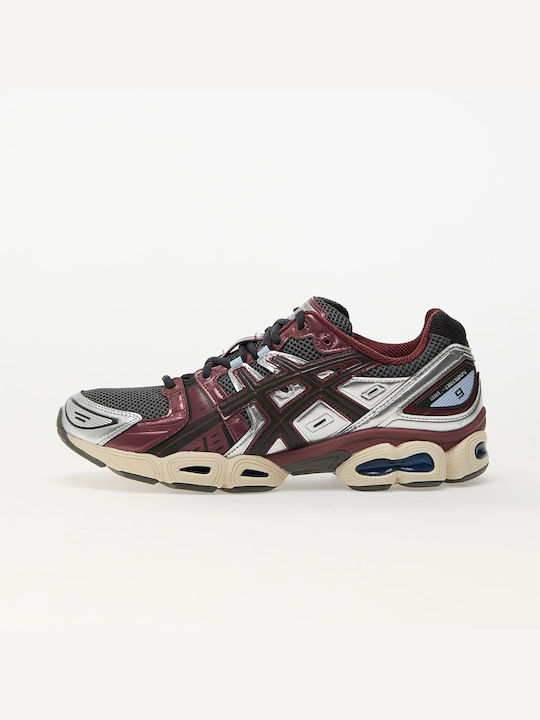 Gel-Nimbus 9 Bărbați Pantofi sport Antrenament și sală de gimnastică Truffle Grey / Dark Cherry