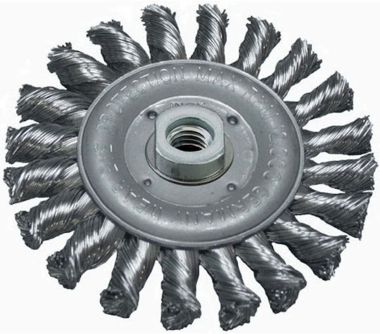Abraboro 125mm Disc Brush 22.2mm Hole Braided Ab90416421