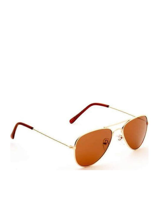 EyeLevel Kinder-Sonnenbrillen Braun KIDSSQUADRON-1