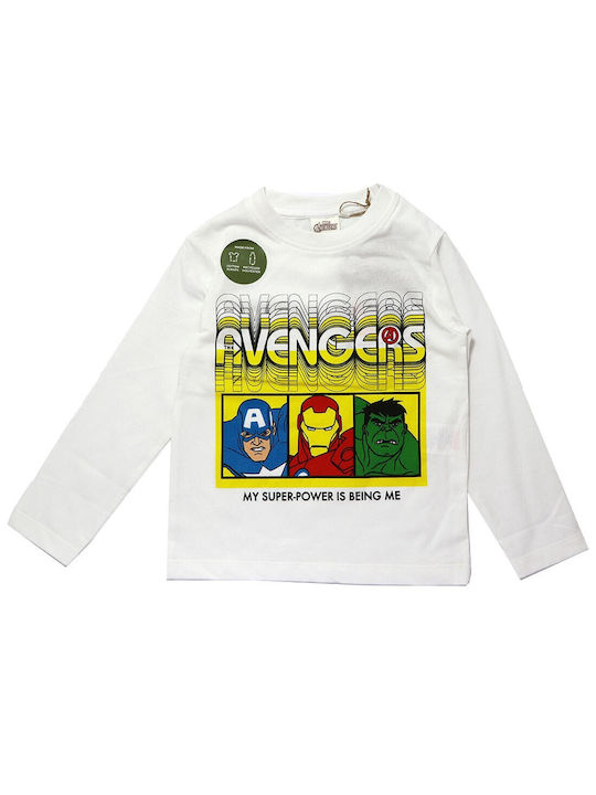 Children's Blouse Long Sleeve White Seasonal