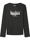 Kids' Shirt Long Sleeve Black Tianne