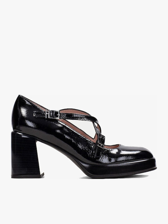 Black Heels with Strap