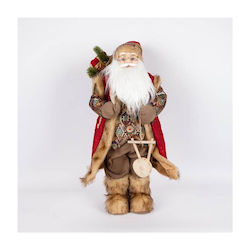 Eurolamp Weihnachtsmann Rote Samtkleidung 60cm 600-46356