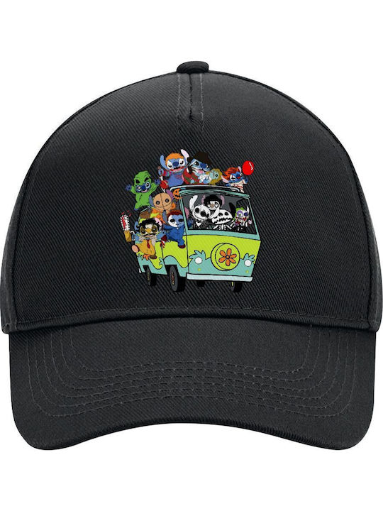 Koupakoupa Stitch Halloween Jockey Μαύρο