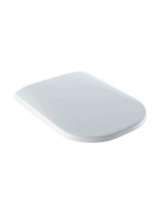 Geberit Smyle Καπάκι Λεκάνης Πλαστικό 35,5x45cm Λευκό