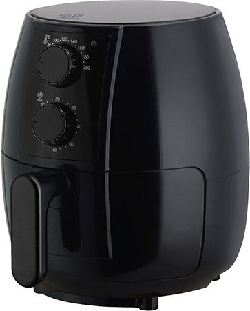 Adler Air Fryer 2.5lt Μαύρο AD 6312
