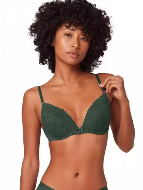 Triumph Aura Spotlight Push Up Bra Underwire Cy...