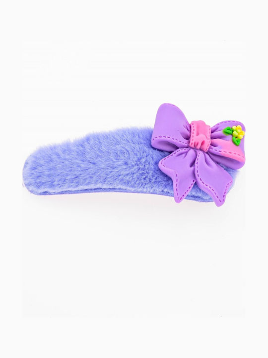 Kinder Haarspange Mehrfarbig in Lila Farbe