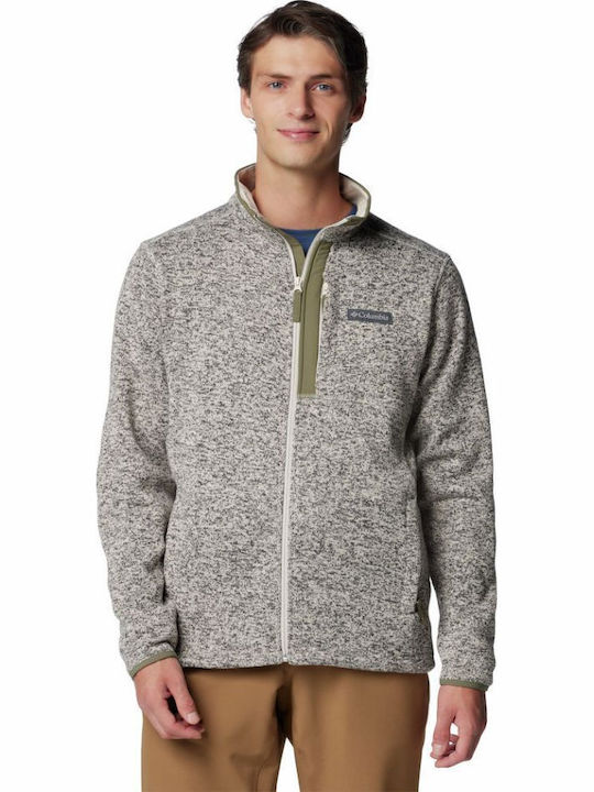 Weather Full Ανδρική Ζακέτα Fleece Dark Stone Heather