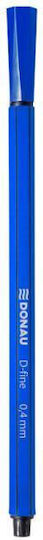 Fineliner Donau D-fine 0,4mm Packung 10 Stück Blau