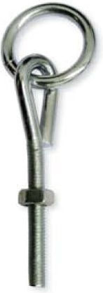 Padlock Ring Mobile Galvanized Ring Nut M6