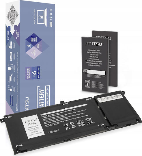 Mitsu Akku Dell Latitude 15 3510 Inspiron 13 7306 15.2v