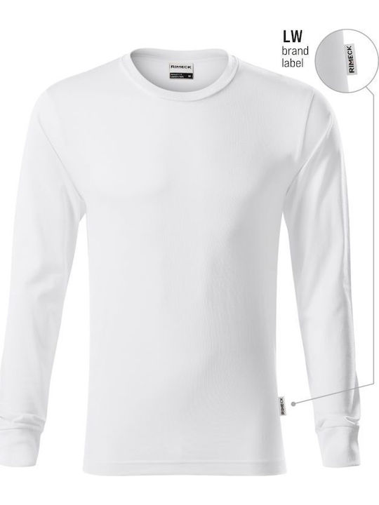 Rimeck Men's Short Sleeve Promotional T-Shirt White