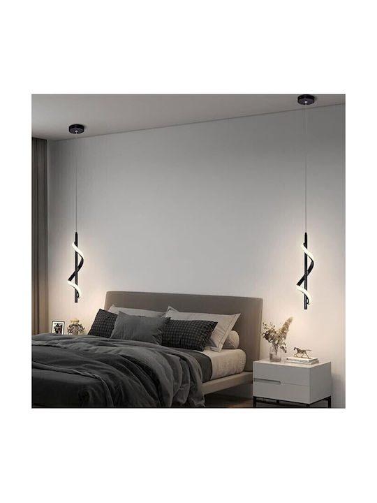 Home Lighting Κρεμαστό Φωτιστικό Μαύρο LED