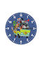 Koupakoupa Kinder Wanduhr Stitch Halloween Hölzernes 20εκ.
