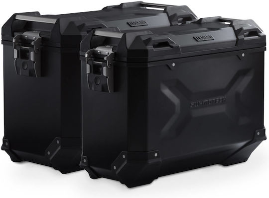 Σετ Βάσεων Βαλιτσών Sw-motech Trax Adv Bmw R 1250 Gs Adv Μαύρο