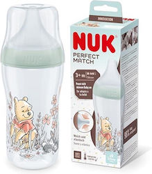 Nuk Winnie Pooh Perfect Match Πλαστικό με Θηλή Σιλικόνης για 3+ μηνών Nuk Winnie Pooh Perfect Match Πλαστικό με Θηλή Σιλικόνης για 3+ μηνών