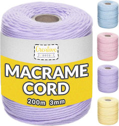 Creative Knitting Yarn Macrame Micro Polyester ...