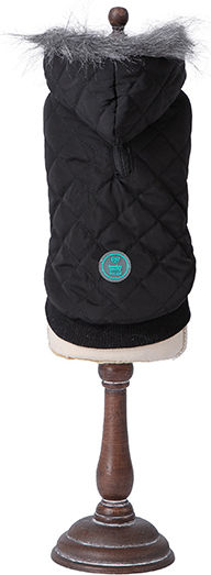 Wofmoda Freedog Lane Coat Black 20cm