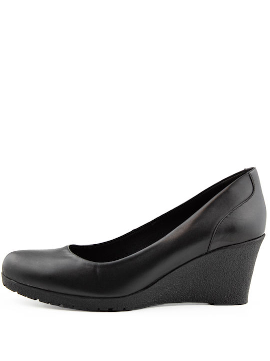 Ragazza Leder Pumps Schwarz