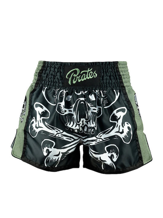 PrideOrDie Ανδρικό Σορτσάκι Kick/Thai Boxing Μαύρο