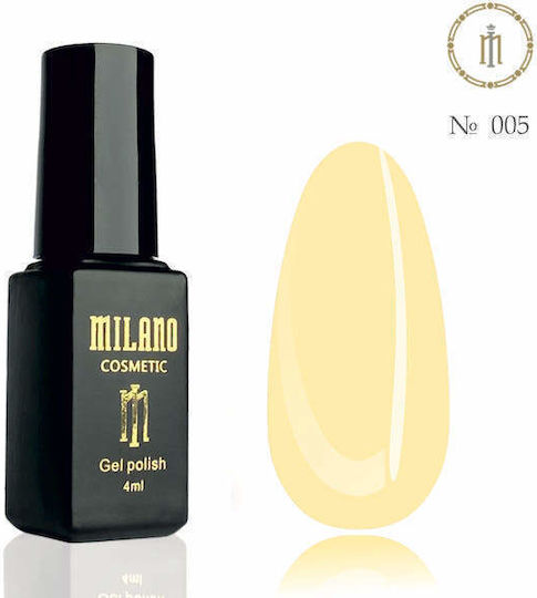 Milano Cosmetic Ημιμόνιμο Βερνίκι Νυχιών 005 4ml