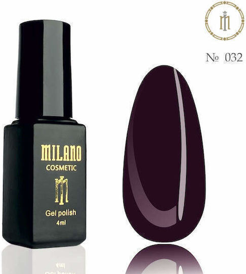 Milano Cosmetic Ημιμόνιμο Βερνίκι Νυχιών 032 4ml