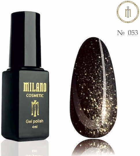 Milano Cosmetic Semi-Permanent Nail Polish 053 4ml 1pcs