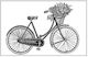High Definition Bicycle Stamp 11x7cm Stamperia