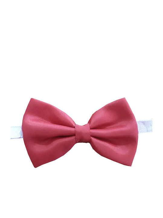 Beboulino Kids' Fabric Bow Tie Red